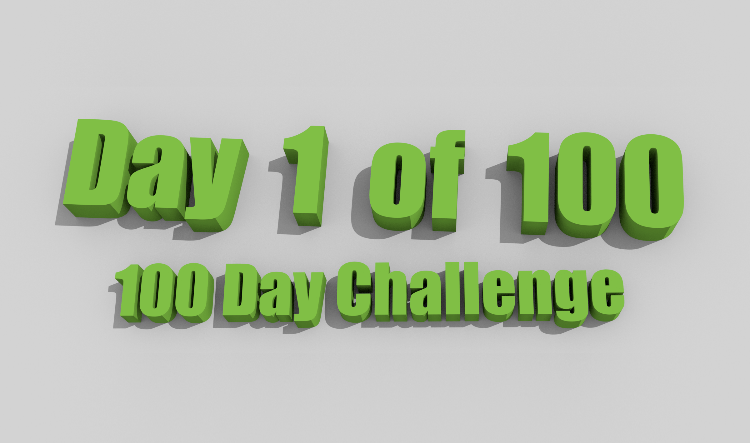 100 Day Challenge #5 [2021]